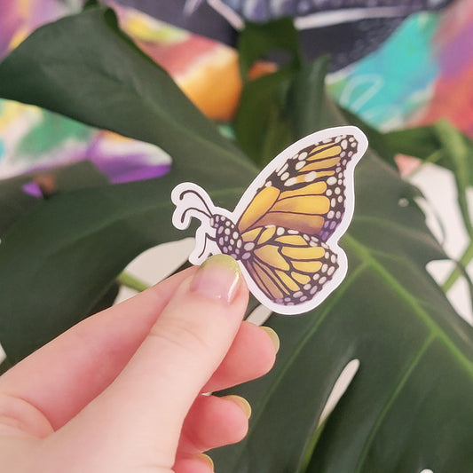 Monarch Butterfly Sticker