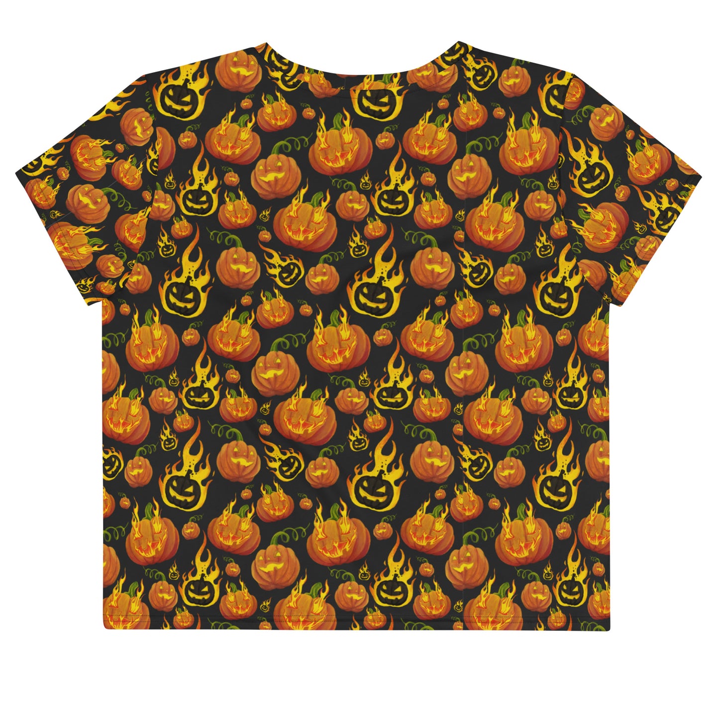 Jacko-Lantern All-Over Print Crop Tee